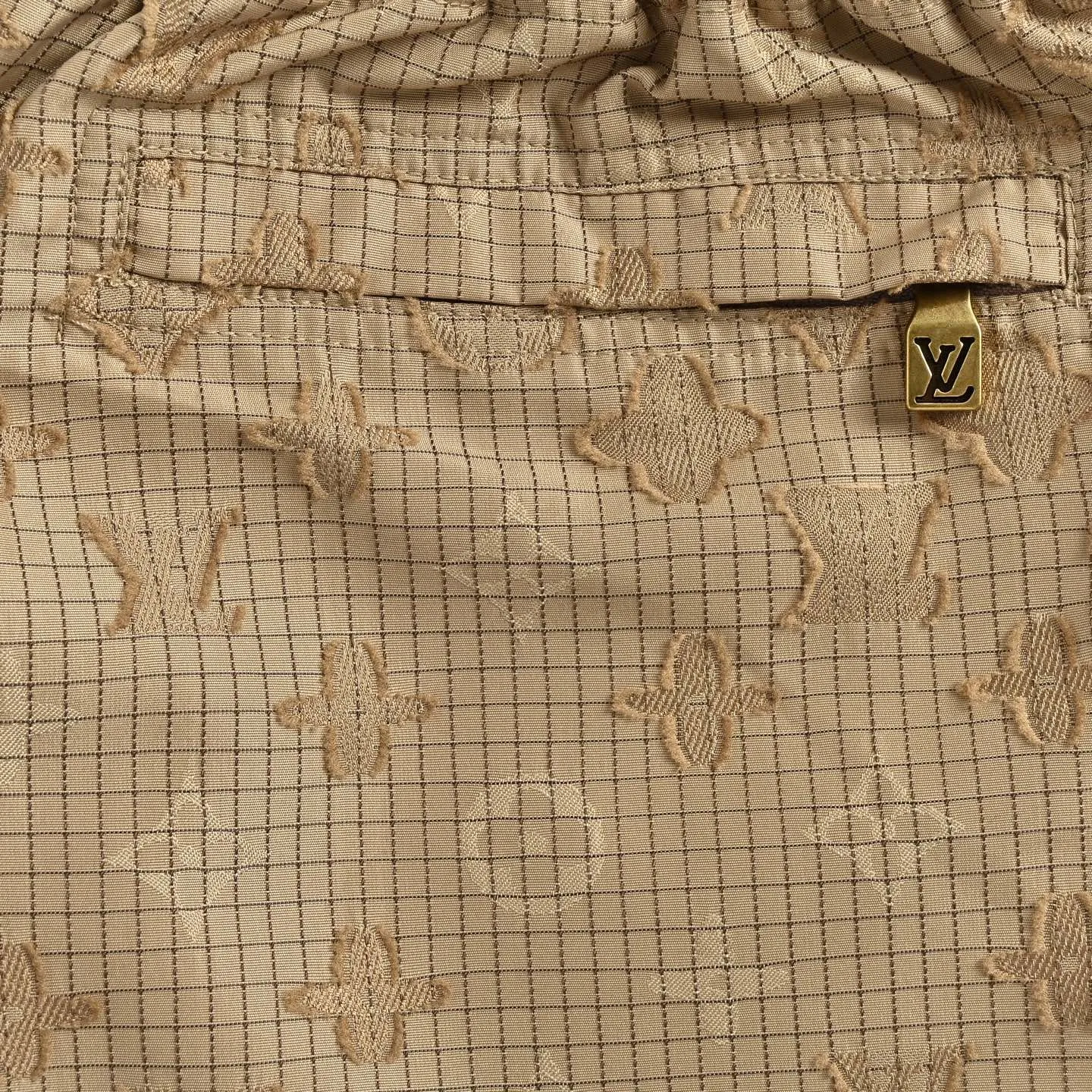 Louis Vuitton/Louis Vuitton old flower all-over jacquard tear-resistant shorts